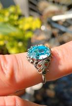 Oude ring blauw, Blauw, Gebruikt, Ophalen of Verzenden