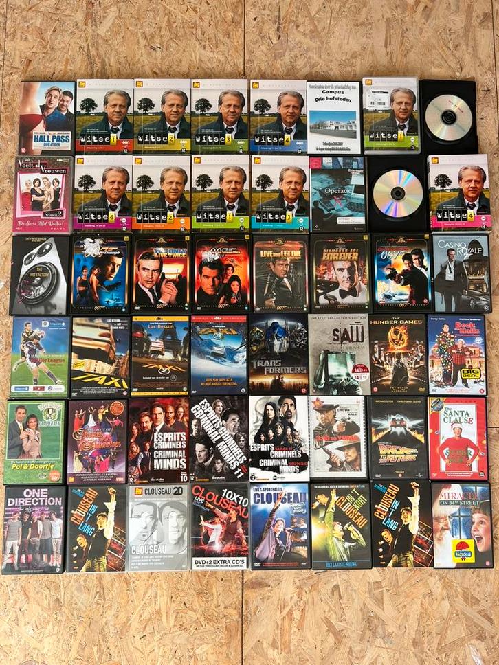 48 DVD’s, Cd's en Dvd's, Dvd's | Overige Dvd's, Zo goed als nieuw, Ophalen of Verzenden