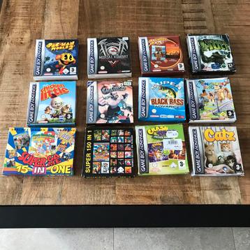 Grote hoeveelheid nintendo gameboy spellen  beschikbaar voor biedingen