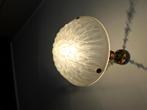 Art deco-lamp van gegoten glas, Antiek en Kunst, Ophalen of Verzenden