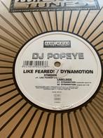DJ Popeye - Like Feared / Dynamotion, CD & DVD, Vinyles | Dance & House, Comme neuf, Enlèvement ou Envoi