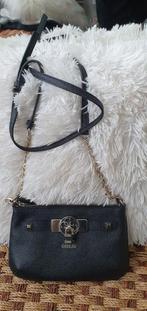 NEGEN! GUESS Zwarte buideltas/schouderriem, Handtassen en Accessoires, Tassen | Damestassen, Ophalen, Nieuw, Zwart, Handtas