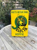 Emaille Selecta Koffie bord emaille bord, Verzamelen, Ophalen of Verzenden, Zo goed als nieuw, Reclamebord