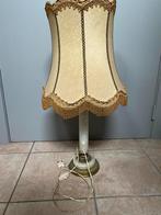 Vintage lamp met marmer poot en voet, Ophalen