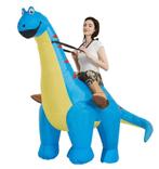 Dinosaurus: Diplodocus (opblaasbaar pak / opblaas kostuum), Comme neuf, Vêtements, Taille 38/40 (M), Enlèvement ou Envoi