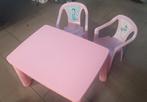 Roze kindertafel (+ 2 stoeltjes gratis), Kinderen en Baby's, Ophalen, Gebruikt