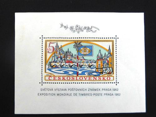 Tsjechoslowakije : blok 21 Expo "Praga '62" (1962), Postzegels en Munten, Postzegels | Europa | Overig, Postfris, Overige landen