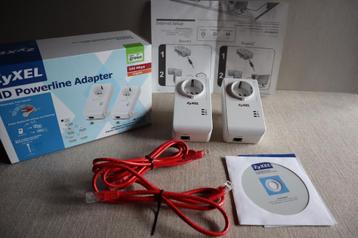 HD Powerline adapter ZyXEL, Enlèvement ou Envoi, Comme neuf