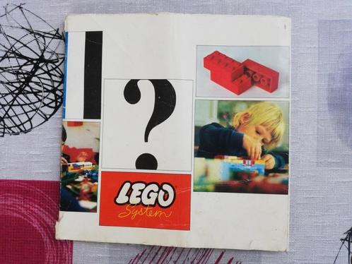 lego cataloog vraagteken 1965, Kinderen en Baby's, Speelgoed | Duplo en Lego, Gebruikt, Lego, Ophalen of Verzenden