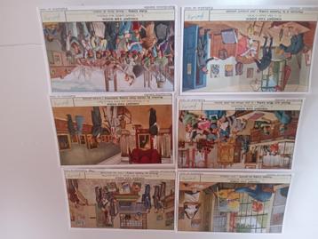 liebig chromo's van gogh in frans, Verzamelen, Ophalen of Verzenden, Gebruikt, Prent