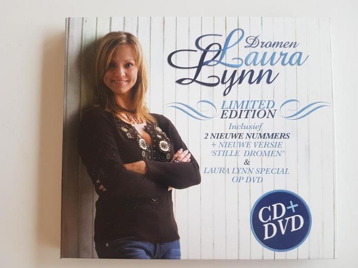 Laura Lynn DROMEN Limited edition CD + DVD, Cd's en Dvd's, Cd's | Nederlandstalig, Zo goed als nieuw, Levenslied of Smartlap, Ophalen of Verzenden