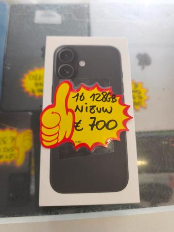 iPhone 16 128gb Nieuw Geseald 2 jaar garantie  beschikbaar voor biedingen
