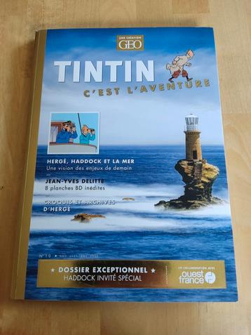 Tintin/Tintin édition deluxe Geo en parfait état.