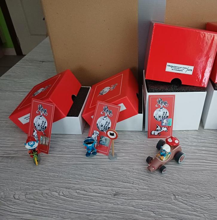3 Pixi-smurfen zie beschrijving (oorspronkelijke prijs), Verzamelen, Smurfen, Zo goed als nieuw, Poppetje, Figuurtje of Knuffel