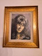 Portret van Alice Nahon door Raymonde Hofman, Antiek en Kunst, Kunst | Schilderijen | Klassiek, Ophalen