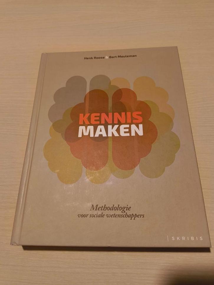 Kennismaken Methodologie voor sociale wetenschappers, Boeken, Studieboeken en Cursussen, Nieuw, Hoger Onderwijs, Ophalen of Verzenden