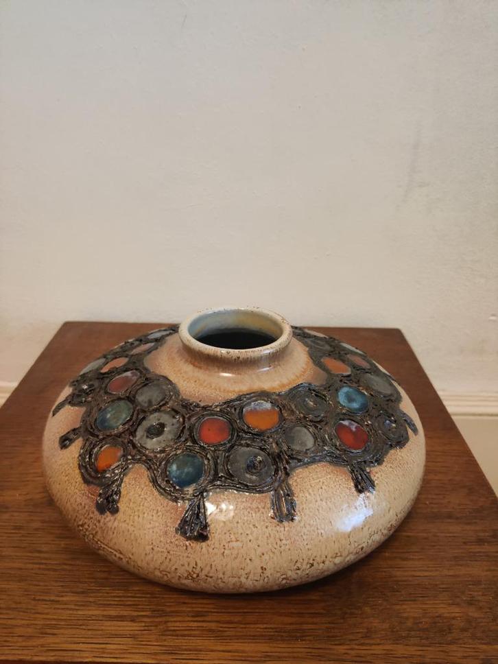 Keramiek Elisabeth Vandeweghe Perignem 1960 Vintage Signed, Antiek en Kunst, Antiek | Keramiek en Aardewerk, Ophalen