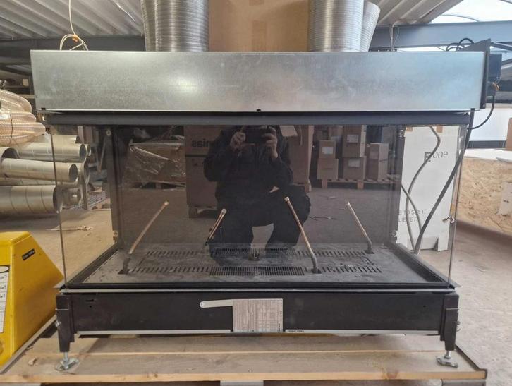 M-Design True Vision 1300DC Quatro gashaard, Huis en Inrichting, Haarden, Zo goed als nieuw, Gashaard, Ophalen