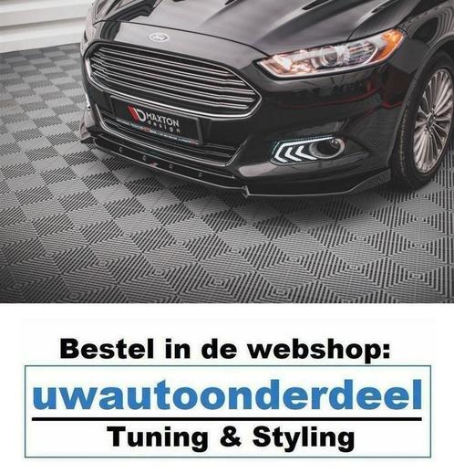 Maxton Design Voorspoiler Lip Splitter Voor Ford Mondeo MK5, Auto diversen, Tuning en Styling, Verzenden