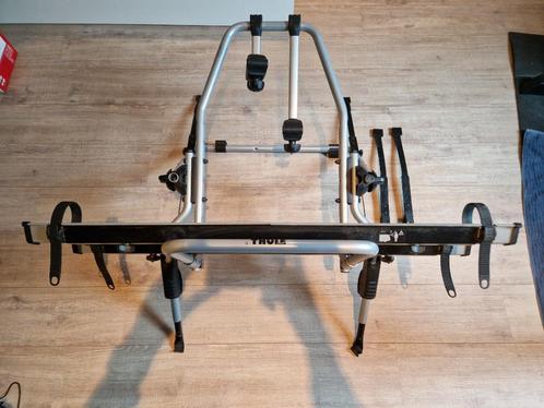 Thule Clipon High 9105 + Adapterset 9115, Auto diversen, Fietsendragers, Gebruikt, Achterklepdrager, 2 fietsen, Ophalen