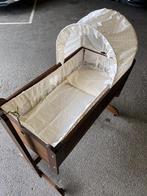 Vintage houten wieg, Ophalen, Gebruikt, Minder dan 140 cm, Minder dan 70 cm