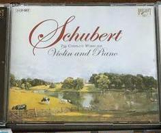 Schubert- The Complete Works for Violin and Piano - 2CD zgan, Cd's en Dvd's, Cd's | Klassiek, Kamermuziek, Romantiek