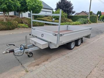 HENRA Geremde aanhangwagen 3.30 x 1.80m in TOPSTAAT! Koopje  beschikbaar voor biedingen