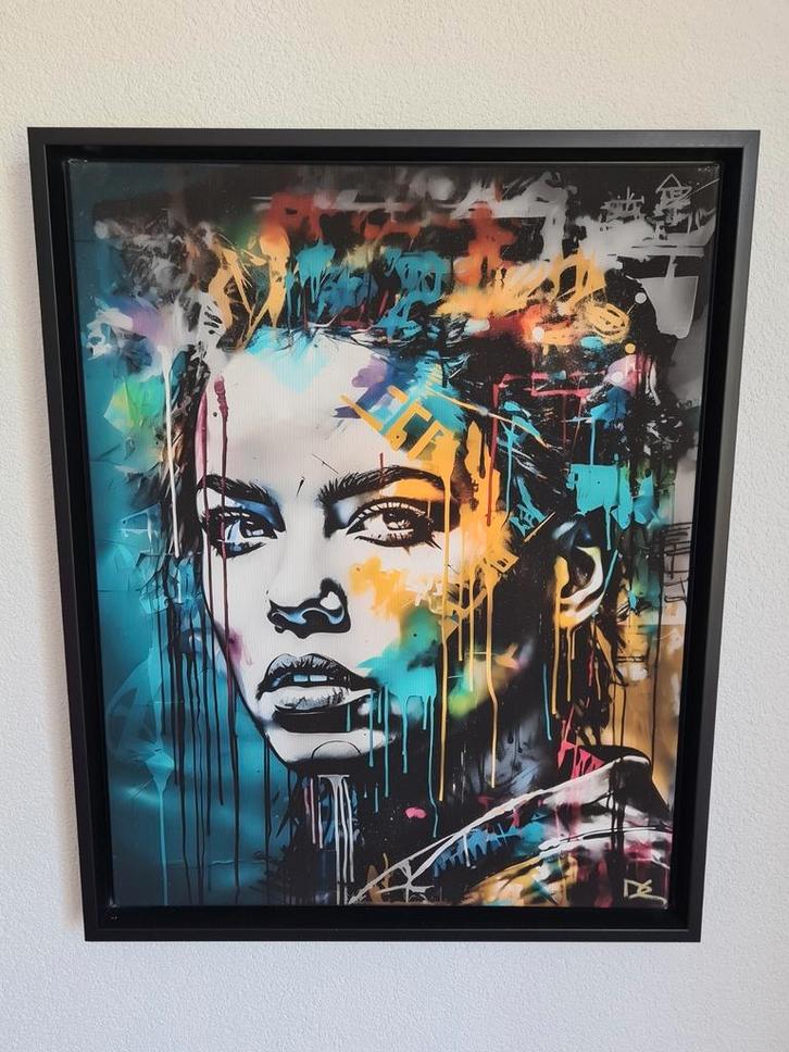 Popart, kunst, wanddecoratie, Dine Shanima, Antiek en Kunst, Kunst | Schilderijen | Modern, Ophalen of Verzenden