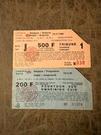 2 tickets belgie, Verzenden, Gebruikt, Overige typen