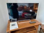 Flatscreen TV - 32 inch inclusief voet, Ophalen, Gebruikt, LCD, 80 tot 100 cm