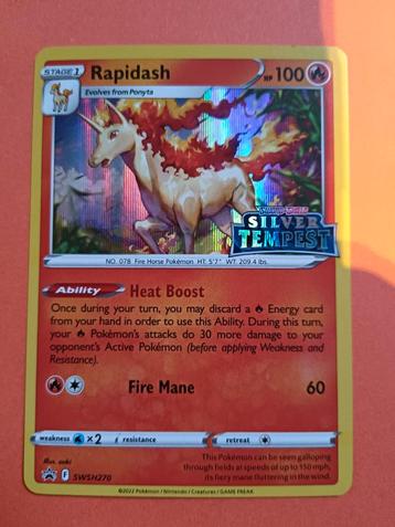 SWSH270 Rapidash - Sword & Shield Black Star Promo 