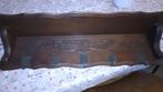 Antieke houten kapstok, Ophalen, Gebruikt, Hout, Wandkapstok
