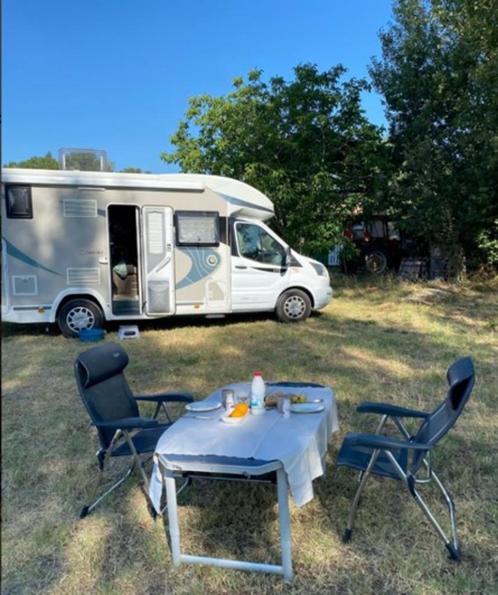 Mobilhome 4p Chausson Titanium 640 - Ford 170Pk Automaat uit, Caravans en Kamperen, Mobilhomes, Particulier, Half-integraal, tot en met 4