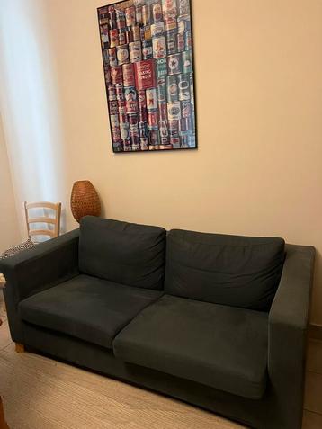 Zetelbed in goede staat IKEA, Huis en Inrichting, Ophalen, Zo goed als nieuw, Tweepersoons, Rechte bank