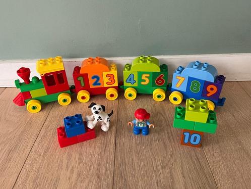 LEGO DUPLO Getallen trein - 10558, Kinderen en Baby's, Speelgoed | Duplo en Lego, Zo goed als nieuw, Duplo, Complete set, Ophalen of Verzenden