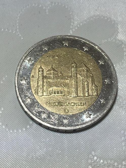 Gebruikte herdenkingsmunt van Duitsland 2014. Een herdenking, Postzegels en Munten, Munten | Europa | Euromunten, Losse munt, 2 euro