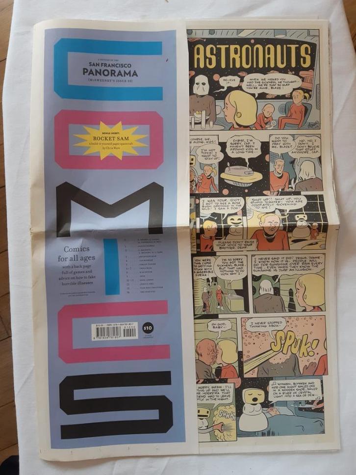 Comics The San Francisco Panorama Comics Section Chris Ware, Boeken, Strips | Comics, Gelezen, Eén comic, Amerika, Ophalen of Verzenden