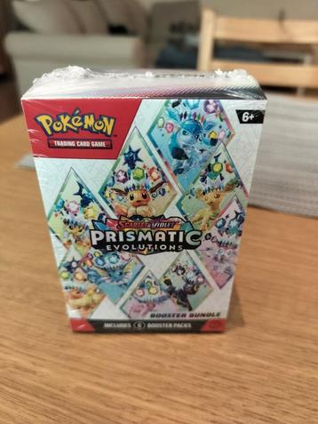 Booster bundle prismatic evolutions  beschikbaar voor biedingen