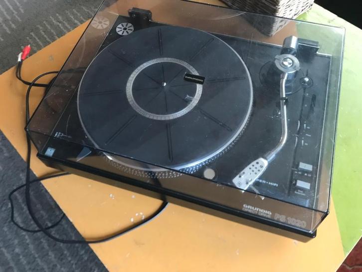* Grundig PS 1020 + Ortofon ff 15x * 75e, Audio, Tv en Foto, Platenspelers, Gebruikt, Platenspeler, Overige merken, Pitch-regelaar