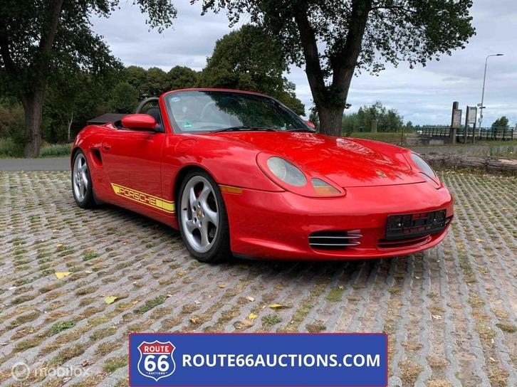 Porsche Boxster S | 2001 | Route 66 Auctions, Auto's, Porsche, Bedrijf, Te koop, Boxster, Benzine, Overige carrosserie, Handgeschakeld