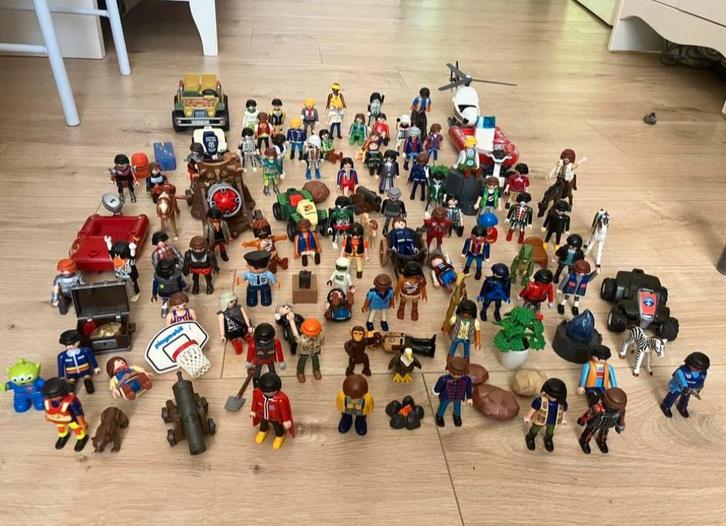 PROMO - Playmobil-set. verschillende personages +accessoires, Kinderen en Baby's, Speelgoed | Playmobil, Zo goed als nieuw, Los Playmobil