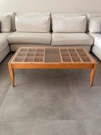 Houten salontafel met opbergruimte, Antiek en Kunst, Ophalen