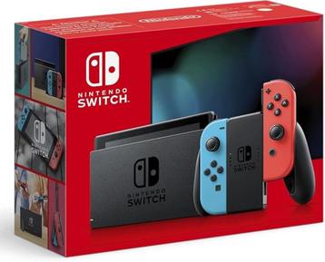 Nintendo Switch Console (Neon Blue/Neon Red) beschikbaar voor biedingen