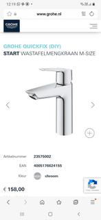 Wastafelkraan nieuw, Doe-het-zelf en Bouw, Sanitair, Ophalen, Zo goed als nieuw