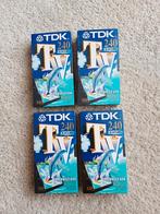 4 cassettes vidéo, Enlèvement ou Envoi, Neuf