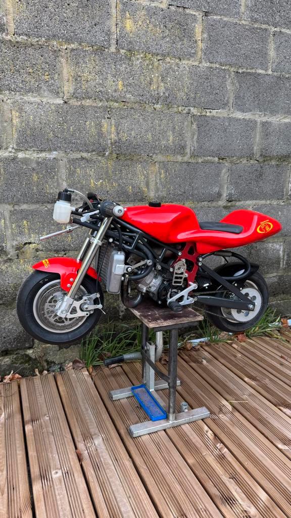 Mini moto polini grc, Fietsen en Brommers, Minibikes, Midibikes en Pitbikes, Zo goed als nieuw, Ophalen