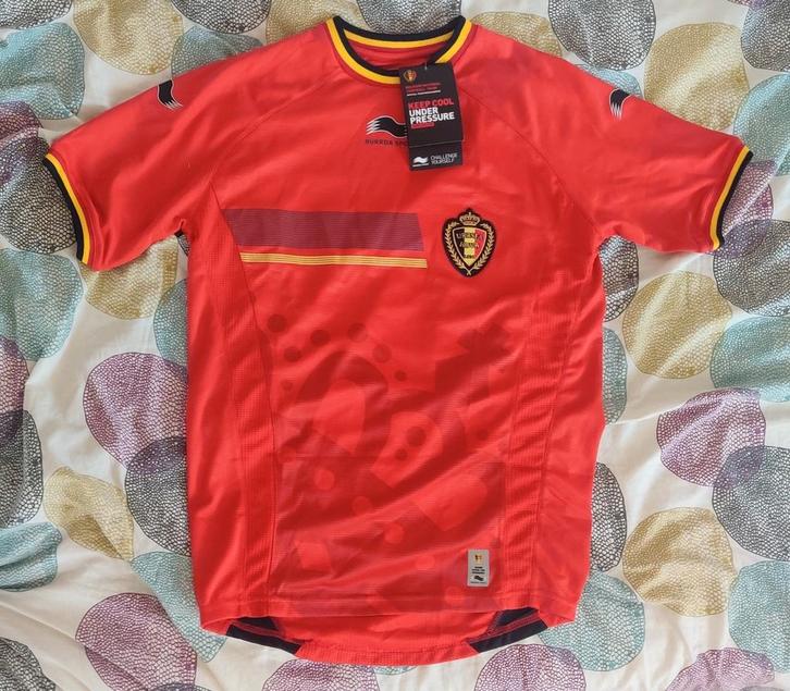 14/15 België Thuisshirt, Kleding | Heren, Sportkleding, Nieuw, Algemeen, Maat 46 (S) of kleiner, Rood, Ophalen of Verzenden