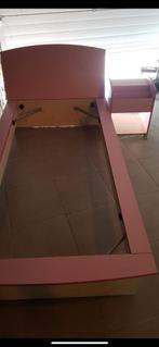 Eenpersoonsbed met nachtkastje, Huis en Inrichting, Ophalen, Zo goed als nieuw, Eenpersoons
