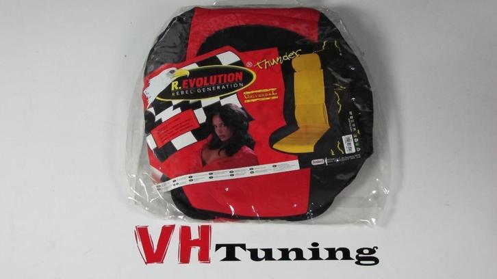 R.EVOLUTION 13011 stoelhoes rood zwart, Auto diversen, Tuning en Styling, Ophalen