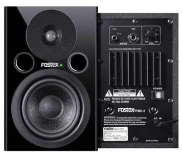 2 moniteurs de studio actifs de proximité Fostex PM0.4 36 W  disponible aux enchères